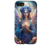 Candlelit Forest Fairy Floral Fantasy Moonlight Glow Look Custodia per iPhone SE (2020) / 7/8
