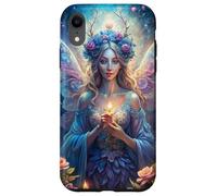 Candlelit Forest Fairy Floral Fantasy Moonlight Glow Look Custodia per iPhone XR