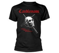 RAZAMATAZ Candlemass - Maglietta "Epicus Doomicus Metallicus", colore: Nero, nero, L