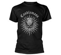 Candlemass - Maglietta con scritta "Sweet Evil Sun", colore: Nero, nero, S