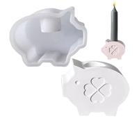 Candlestick Candle Mould - Silicone Craft Molder, Candle Casting Mould with Flexible Easy Release, Convenient Resin Mold, Reusable Silicone Molds, Precise Plaster Mold for Home, Room