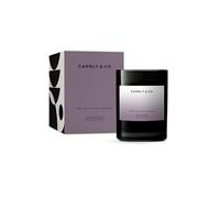 Candly&Co n. 8 Fiore di Loto Bianco/Candela profumata di lusso/ 100% soia/Vetro fumé/Stoppino di cotone/ 250g/ Fiore di Loto, Uva, Ribes, Muschio, Foglie Verdi/Fatto a mano nell'UE