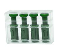 Cando 1019841 Attrezzo per esercizi della mano Digi-Flex Multi - Pulsanti aggiuntivi con custodia, medio, verde
