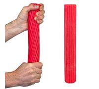 CanDo Bastone Flessibile Twist-n-Bend, Barra flessibile per esercizi delle mani, Rosso/Leggero, 30 cm, 10-1512