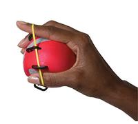 CanDo Digi-Extend n’ Squeeze Esercitatore per Mano - Dispositivo rosso medio per terapia delle dita e della presa con resistenza leggera