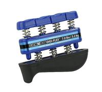 CanDo Digi-Flex Esercitatore per Mano, Blu Resistenza Elevata, Allenatore per Forza di Dita e Mano, Resistenza di 3,2 kg per le Dita / 10,4 kg per la Mano