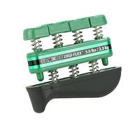 CanDo Digi-Flex Esercitatore per Mano, Verde Resistenza Media, Allenatore per Forza di Dita e Mano, Resistenza 2,3 kg Dita / 7,3 kg Mano