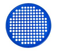 CanDo Esercitatore per Mano a Basso Contenuto di Polvere, Diametro 35,56 cm, Blu - Resistenza Elevata, Allenatore di Forza per Mano e Dita per Fisioterapia e Terapia Occupazionale