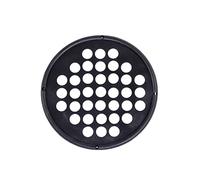 CanDo Esercitatore per Mano, Diametro 17,78 cm, Nero - Resistenza Extra Elevata (X-Forte), Allenatore di Forza per Mano e Dita per Fisioterapia e Terapia Occupazionale