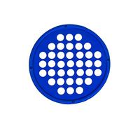 CanDo Esercitatore per Mano Senza Lattice, Diametro 17,78 cm, Blu - Resistenza Elevata, Allenatore di Forza per Mano e Dita per Fisioterapia e Terapia Occupazionale