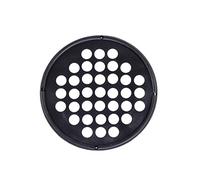 CanDo Esercitatore per Mano Senza Lattice, Diametro 17,78 cm, Nero - Resistenza Extra Elevata (X-Forte), Allenatore di Forza per Mano e Dita per Fisioterapia e Terapia Occupazionale
