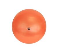 CanDo Palla da Ginnastica Gonfiabile 55 cm Arancione - Palla di Stabilità Antiscivolo per Equilibrio, Rafforzamento del Core e Coordinazione | Portata Massima 136 kg