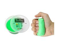 CanDo TheraPutty antimicrobico, plastilina per l'esercizio delle mani, 450 g, verde (media)
