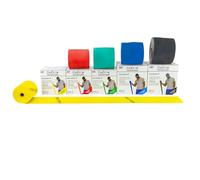 Cando W54235S Set di 5 Bande Elastiche, 45 M, a Basso Contenuto di Polvere