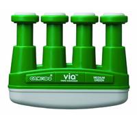 Cando W54581 Attrezzo per Esercizi della Mano Via, Verde, 1,8 Kg, Medium
