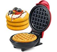 Candora Mini Waffle Maker for Individual Waffles,Hash Browns,Paninis,Lunch, Snacks,or other on the go Breakfast