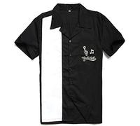 Candow Look Uomo Two Tone Shirts Cotton with Embroidery on Pocket