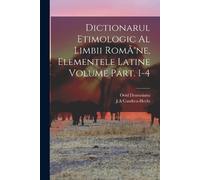 Candrea-Hecht J Dictionarul etimologic al limbii RomÃ(R)ne, element (Tascabile)