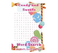 Candy and Sweets Word Search Book