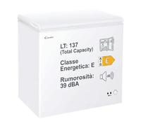 Candy CCHH 145 Congelatore a pozzo Libera installazione 137 L F Bianco