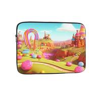 Candy Beautiful Land - Custodia per computer portatile da 17", impermeabile, leggera, per donne e uomini