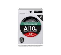 CANDY BR 26SCB6-S LAVATRICE, Caricamento frontale, 6 kg, 16 programmi, Profondità 39,2 cm, Bianco, livello rumorosità centrifuga 72 dB(A), Classe A