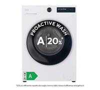 CANDY BR 49SBL8-S LAVATRICE SLIM, Caricamento frontale, 9 kg, 16 programmi, Profondità 48,8 cm, White, livello rumorosità centrifuga 72 dB(A), Classe A