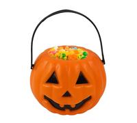 Candy Bucket - Pumpkin Trick or Treat Bags | Pumpkin Candy Bags for Kids | Pumpkin Buckets Lightweight Pumpkin Ghost Candy Jar for Halloween Parties