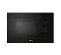 Candy CA38FMW8NB Microonde Wave 600 Full Black Framed Incasso, Solo microonde, 17 litri, Nero