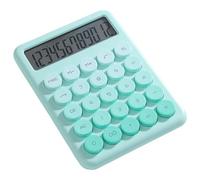 Candy - Calcolatrice a 12 cifre per professionisti finanziari, con pulsanti grandi e display trasparente, da donna