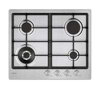 Candy Moderna CHG6BF4WTX Acciaio inox Da incasso 60 cm Gas 4 Fornello(i)