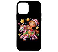 Candy Cane Carousel Deliziosi sogni di pan di zenzero Custodia per iPhone 12 mini