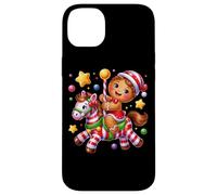 Candy Cane Carousel Deliziosi sogni di pan di zenzero Custodia per iPhone 14 Plus
