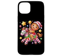 Candy Cane Carousel Deliziosi sogni di pan di zenzero Custodia per iPhone 15 Plus
