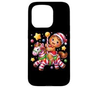 Candy Cane Carousel Deliziosi sogni di pan di zenzero Custodia per iPhone 15 Pro