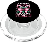 Candy Cane Cutie Natale Coquette Bow Dots Decorazione di Natale PopSockets PopGrip per MagSafe
