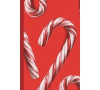 Candy Cane Journal - Festive 6 x 9” Notebook, 110 Lined Pages for Writing, Notes, or Daily Journaling: Classic Holiday Cover - Perfect Gift for Christmas Writing, Students, and Seasonal Journaling