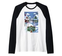 Candy Cane Lane Christmas 2025 Maglia con Maniche Raglan