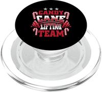 Candy Cane Lifting Team Natale Allenamento Fitness PopSockets PopGrip per MagSafe