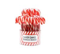 Candy Canes Bianco Rosso gr.14 - da 50 Bastoncini Lecca Lecca Gusto Frutta