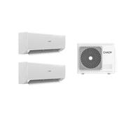 Candy CANKITDUAL9+12PURA25 condizionatore fisso Climatizzatore Dualsplit system Bianco Candy