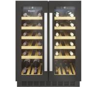 Candy CCVB 60D/1 Da incasso Nero 38 bottiglia/bottiglie