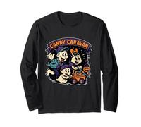 Candy Caravan Ghost Wagon Dark Maglia a Manica