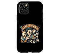 Candy Caravan Ghost Wagon verde acqua Custodia per iPhone 11 Pro