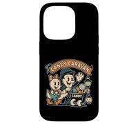 Candy Caravan Ghost Wagon verde acqua Custodia per iPhone 14 Pro