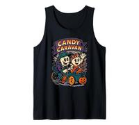 Candy Caravan Ghost Wagon Viola Canotta