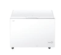 Candy CCHH 3012E - Congelatore orizzontale per cassa, larghezza 111 cm, 300 l, motore inverter, 2 cestini, controllo meccanico della temperatura, illuminazione a LED, maniglia integrata, porta con