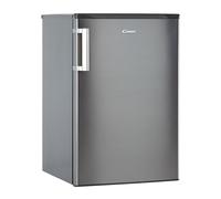 Candy CCTOS 542XHN Frigo Piccolo con Congelatore, 109 Litri, Monoporta, da Tavolo, Camera, Ufficio, Campeggio, Silenzioso, Temperatura Regolabile, Libera Installazione, 55x58x85 cm, Inox