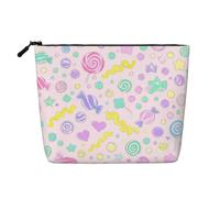 Candy Chaos - Trousse da viaggio leggera in finto lino