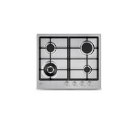 Candy Moderna CHG6BF4WTX Acciaio inox Da incasso 60 cm Gas 4 Fornello(i)